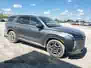 ✅ 2025 Hyundai Palisade Limited • VIN: KM8R54GE3SU907947 • Лот: 65612995. Размещён на Copart с пробегом 4 557 миль миль. Получите бесплатный доступ к архиву аукционных продаж из США и посмотрите подробный отчёт об истории автомобиля на DreamBid. Изображение 4.