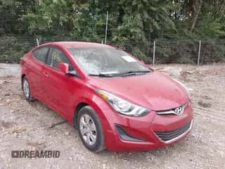 2016 Hyundai Elantra SE with VIN KMHDH4AE3GU504083, listed as a IAAI auction lot 43454667 with 67,565 mi miles and . Bid and sale history available at DreamBid. Image 1.
