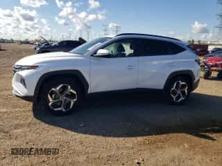 2022 Hyundai Tucson SEL z VIN 5NMJCCAE1NH067334, wystawiony jako Copart lot #82348315 z przebiegiem 8 604 mil mil oraz Szkoda całkowita • Salvage title. Historia ofert i sprzedaży dostępna na DreamBid. Obrazek 1.