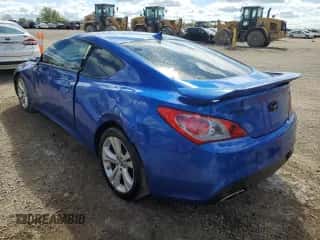 2011 Hyundai Genesis Coupe Track z VIN KMHHU6KH7BU061074, wystawiony jako Copart lot #70147024 z przebiegiem 121 711 mil mil oraz Szkoda całkowita • Salvage title. Historia ofert i sprzedaży dostępna na DreamBid. Obrazek 2.