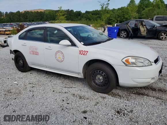 2015 Chevrolet Impala Police Police с VIN 2G1WD5E38F1159448, выставлен на аукционе Copart как лот 57712885 с пробегом 226 647 миль миль и Списание • Salvage title. История ставок и продаж доступна на DreamBid. Изображение 4.