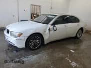 ✅ 2004 BMW 7 Series 745Li • VIN: WBAGN63424DS49560 • Lot: 59749505. Listed on Copart with Not provided. Free auction sales archive from the USA and detailed vehicle history report at DreamBid. Image 1.