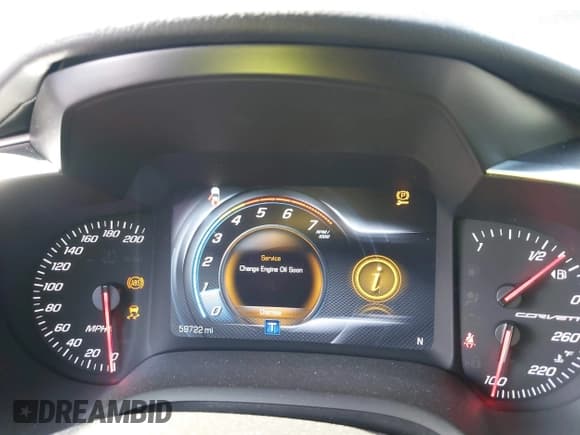 ✅ 2015 Chevrolet Corvette 1LT • VIN: 1G1YA2D77F5122992 • Lot: 42386670. Listed on IAAI with 59,722 mi. Free auction sales archive from the USA and detailed vehicle history report at DreamBid. Image 7.