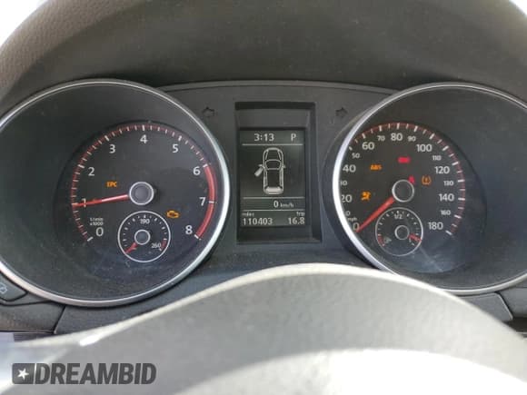 ✅ 2011 Volkswagen Golf GTI PZEV • VIN: WVWFD7AJ2BW312013 • Лот: 53571175. Опубликован ранее на Copart с пробегом 110 403 миль. Бесплатный доступ к архиву аукционных продаж из США и подробный отчёт об истории автомобиля на DreamBid. Изображение 9.