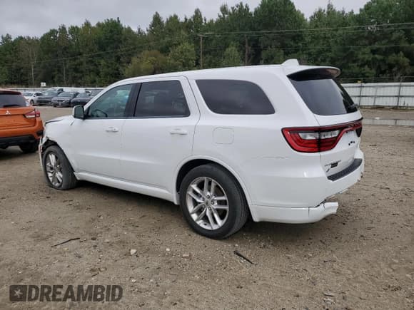 ✅ 2022 Dodge Durango GT Plus • VIN: 1C4RDJDG4NC198595 • Lot: 85540225. Listed on Copart with 38,891 mi. Free auction sales archive from the USA and detailed vehicle history report at DreamBid. Image 2.