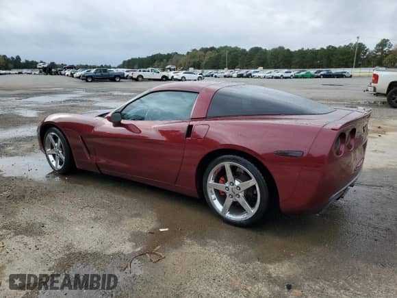 2007 Chevrolet Corvette with VIN 1G1YY26UX75111582, listed as a Copart auction lot 80127794 with 80,733 mi miles and Salvage title. Bid and sale history available at DreamBid. Image 2.