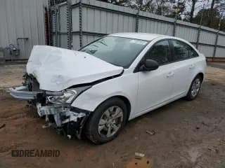 ✅ 2015 Chevrolet Cruze LS • VIN: 1G1PA5SH9F7248008 • Lot: 71837832. Listed on Copart with 41,311 mi. Free auction sales archive from the USA and detailed vehicle history report at DreamBid. Image 1.