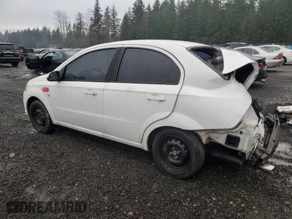 2009 Chevrolet Aveo 1LT z VIN KL1TD56E29B382736, wystawiony jako Copart lot #87038674 z przebiegiem 177 623 mil mil oraz Szkoda całkowita • Salvage title. Historia ofert i sprzedaży dostępna na DreamBid. Obrazek 2.