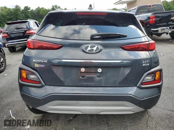 ✅ 2020 Hyundai Kona Limited • VIN: KM8K3CA51LU469473 • Лот: 67927554. Опубликован ранее на Copart с пробегом Не указан. Бесплатный доступ к архиву аукционных продаж из США и подробный отчёт об истории автомобиля на DreamBid. Изображение 6.