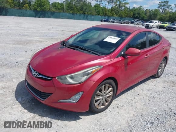 ✅ 2015 Hyundai Elantra Limited • VIN: KMHDH4AE3FU325623 • Lot: 42261993. Listed on IAAI with Not provided. Free auction sales archive from the USA and detailed vehicle history report at DreamBid. Image 2.