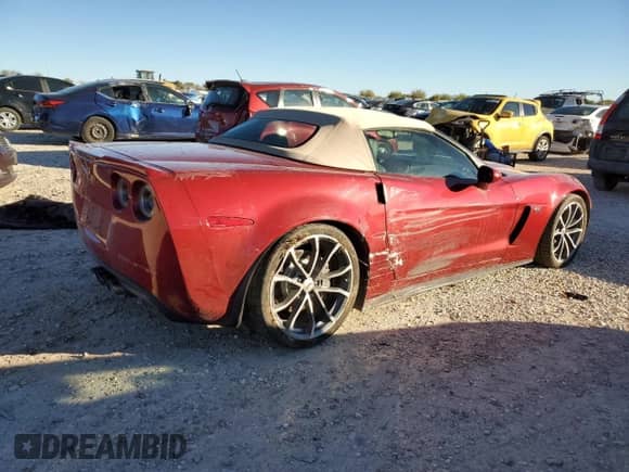 2013 Chevrolet Corvette with VIN 1G1YZ3DEXD5701906, listed as a Copart auction lot 84266184 with 53,483 mi miles and Salvage title. Bid and sale history available at DreamBid. Image 3.