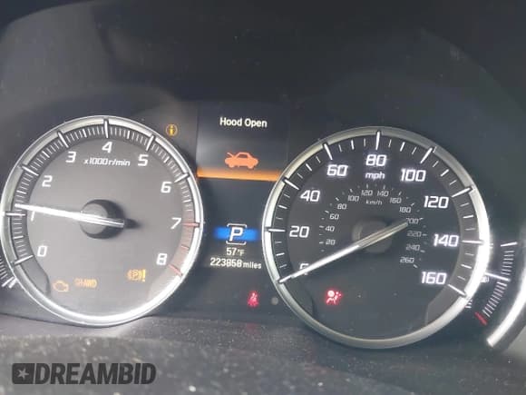 ✅ 2017 Acura MDX • VIN: 5FRYD4H34HB015383 • Lot: 43607767. Listed on IAAI with 223,858 mi. Free auction sales archive from the USA and detailed vehicle history report at DreamBid. Image 7.