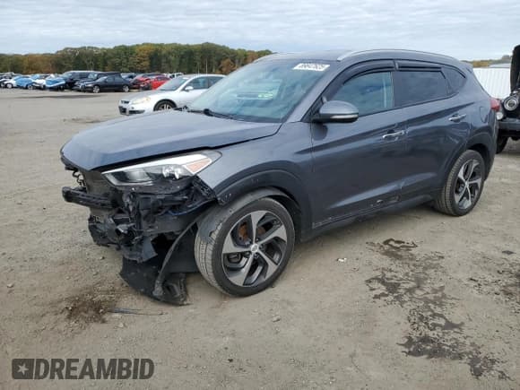 ✅ 2016 Hyundai Tucson Sport • VIN: KM8J3CA29GU062993 • Lot: 89847625. Wystawiony na Copart z przebiegiem 81 256 mil. Bezpłatny archiwum sprzedaży aukcyjnych z USA i szczegółowy raport historii pojazdu na DreamBid. Zdjęcie 1.