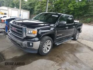 ✅ 2015 GMC Sierra 1500 SLT • VIN: 3GTP1VEC4FG115698 • Лот: 69286915. Опубликован ранее на Copart с пробегом 116 202 миль. Бесплатный доступ к архиву аукционных продаж из США и подробный отчёт об истории автомобиля на DreamBid. Изображение 1.