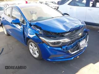 ✅ 2017 Chevrolet Cruze LT • VIN: 3G1BE6SM3HS589166 • Lot: 43185197. Listed on IAAI with 73,924 mi. Free auction sales archive from the USA and detailed vehicle history report at DreamBid. Image 1.