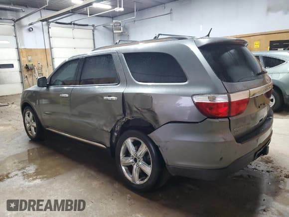 ✅ 2013 Dodge Durango Citadel • VIN: 1C4RDJEG3DC589718 • Lot: 78850004. Listed on Copart with 215,349 mi. Free auction sales archive from the USA and detailed vehicle history report at DreamBid. Image 2.