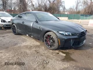 ✅ 2025 BMW M4 Competition xDrive • VIN: WBS33HK09SCS94928 • Lot: 41485190. Listed on IAAI with 7,123 mi. Free auction sales archive from the USA and detailed vehicle history report at DreamBid. Image 1.