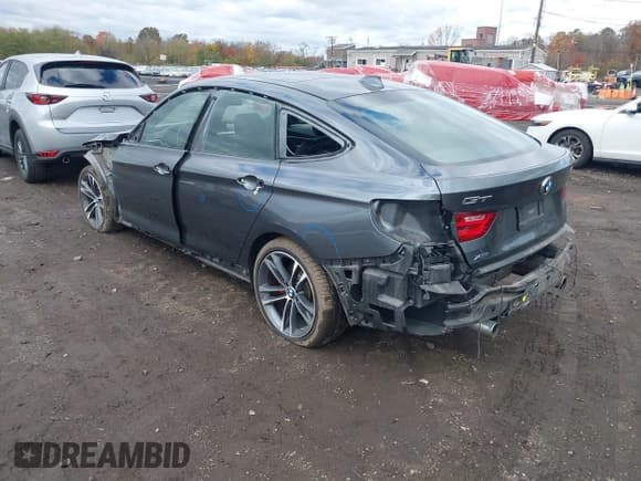 ✅ 2016 BMW 3 Series 335i Gran Turismo xDrive • VIN: WBA3X9C55GD869195 • Лот: 43592934. Опубликован ранее на IAAI с пробегом 106 094 миль. Бесплатный доступ к архиву аукционных продаж из США и подробный отчёт об истории автомобиля на DreamBid. Изображение 3.