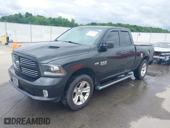 ✅ 2016 Ram 1500 Sport • VIN: 1C6RR7HT0GS311115 • Lot: 42334344. Listed on IAAI with 77,556 mi. Free auction sales archive from the USA and detailed vehicle history report at DreamBid. Image 17.