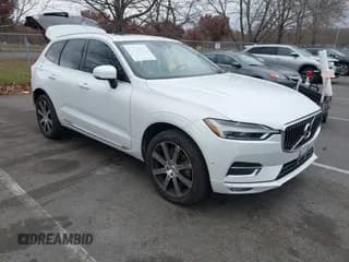 ✅ 2018 Volvo XC60 Inscription • VIN: YV4A22RL7J1036736 • Lot: 43612787. Listed on IAAI with 63,291 mi. Free auction sales archive from the USA and detailed vehicle history report at DreamBid. Image 1.