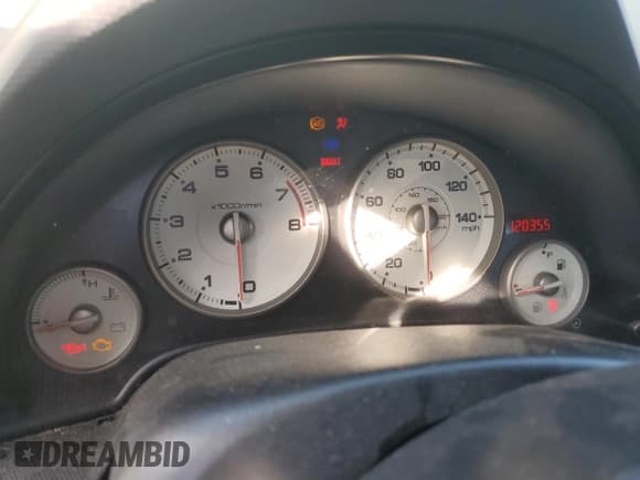 ✅ 2005 Acura RSX • VIN: JH4DC53815S004933 • Lot: 49202865. Listed on Copart with 120,355 mi. Free auction sales archive from the USA and detailed vehicle history report at DreamBid. Image 9.