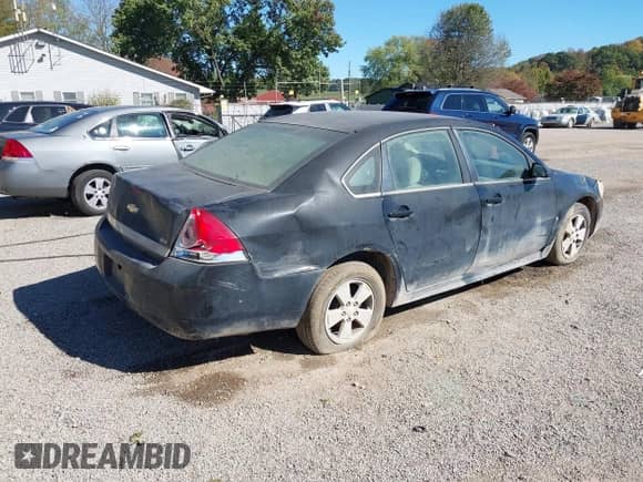 2010 Chevrolet Impala LT with VIN 2G1WB5EK3A1132227, listed as a IAAI auction lot 43468438 with 161,827 mi miles and . Bid and sale history available at DreamBid. Image 4.