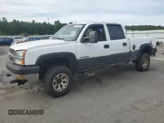 2003 Chevrolet Silverado 2500HD LS with VIN 1GCHK23U93F166543, listed as a Copart auction lot 69446585 with 208,698 mi miles and Clean title. Bid and sale history available at DreamBid. Image 1.