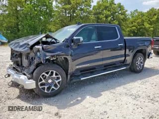 ✅ 2025 GMC Sierra 1500 SLT • VIN: 3GTPHDED3SG178607 • Лот: 66221085. Опубликован ранее на Copart с пробегом 4 402 миль. Бесплатный доступ к архиву аукционных продаж из США и подробный отчёт об истории автомобиля на DreamBid. Изображение 1.