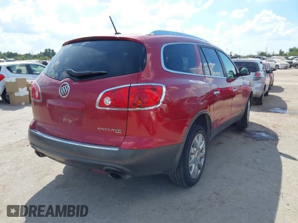 ✅ 2012 Buick Enclave Leather • VIN: 5GAKVCED2CJ257281 • Lot: 43389438. Wystawiony na IAAI z przebiegiem 164 230 mil. Bezpłatny archiwum sprzedaży aukcyjnych z USA i szczegółowy raport historii pojazdu na DreamBid. Zdjęcie 4.