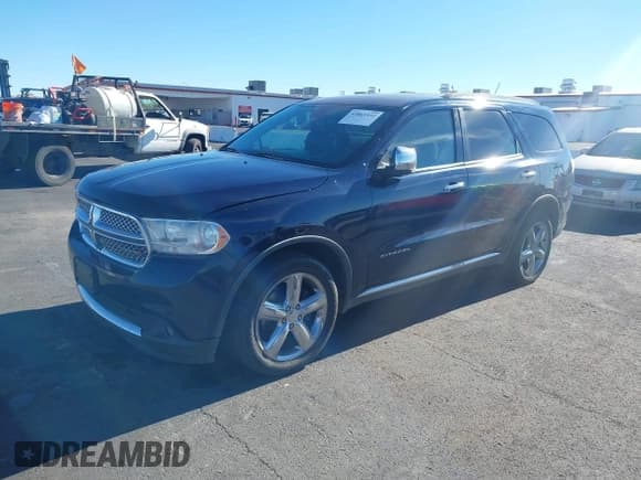 ✅ 2012 Dodge Durango Citadel • VIN: 1C4RDJEGXCC212740 • Lot: 43861932. Listed on IAAI with 126,319 mi. Free auction sales archive from the USA and detailed vehicle history report at DreamBid. Image 2.