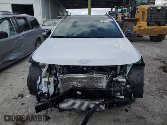 2024 Hyundai Kona N Line with VIN KM8HA3A34RU031683, listed as a Copart auction lot 80320044 with 11,821 mi miles and Non repairable. Bid and sale history available at DreamBid. Image 5.