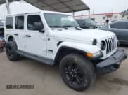 ✅ 2023 Jeep Wrangler Sahara • VIN: 1C4HJXEG5PW581632 • Lot: 42462622. Listed on IAAI with 24,550 mi. Free auction sales archive from the USA and detailed vehicle history report at DreamBid. Image 1.
