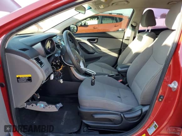 2014 Hyundai Elantra SE z VIN KMHDH4AE6EU167082, wystawiony jako Copart lot #91075365 z przebiegiem Nie podano mil oraz Szkoda całkowita • Salvage title. Historia ofert i sprzedaży dostępna na DreamBid. Obrazek 7.