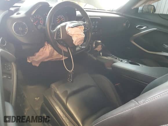 2023 Chevrolet Camaro 2LT with VIN 1G1FD1RX4P0157084, listed as a Copart auction lot 85086045 with 45,369 mi miles and Salvage title. Bid and sale history available at DreamBid. Image 8.