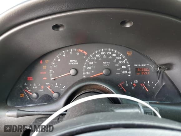 ✅ 2002 Chevrolet Camaro • VIN: 2G1FP22KX22139398 • Лот: 80187945. Опубликован ранее на Copart с пробегом 97 390 миль. Бесплатный доступ к архиву аукционных продаж из США и подробный отчёт об истории автомобиля на DreamBid. Изображение 9.