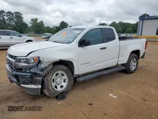 ✅ 2022 Chevrolet Colorado 2WD Work Truck • VIN: 1GCHSBEA7N1272511 • Lot: 59043315. Listed on Copart with 58,334 mi. Free auction sales archive from the USA and detailed vehicle history report at DreamBid. Image 1.