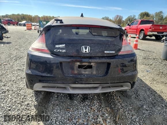 ✅ 2011 Honda CR-Z EX • VIN: JHMZF1D62BS002347 • Lot: 82720045. Listed on Copart with Not provided. Free auction sales archive from the USA and detailed vehicle history report at DreamBid. Image 6.