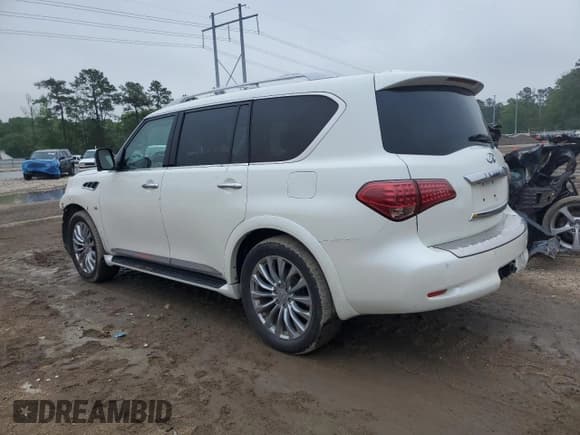 ✅ 2016 Infiniti QX80 • VIN: JN8AZ2NF4G9612909 • Lot: 51091465. Listed on Copart with 133,011 mi. Free auction sales archive from the USA and detailed vehicle history report at DreamBid. Image 2.