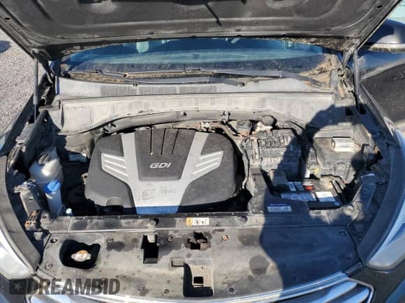 2013 Hyundai Santa Fe GLS with VIN KM8SNDHFXDU003749, listed as a Copart auction lot 90145235 with 299,484 mi miles and Clean title. Bid and sale history available at DreamBid. Image 12.