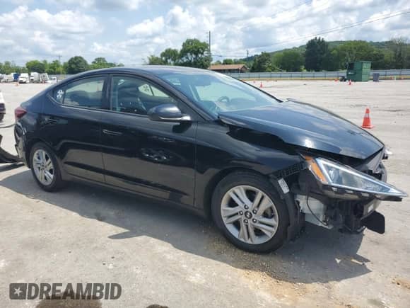 2020 Hyundai Elantra SEL с VIN 5NPD84LF4LH569264, выставлен на аукционе Copart как лот 65078095 с пробегом 91 956 миль миль и Списание • Salvage title. История ставок и продаж доступна на DreamBid. Изображение 4.