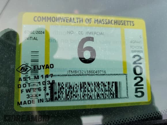 ✅ 2008 Toyota RAV4 Sport • VIN: JTMBK32V386049716 • Lot: 61561635. Listed on Copart with 193,241 mi. Free auction sales archive from the USA and detailed vehicle history report at DreamBid. Image 13.