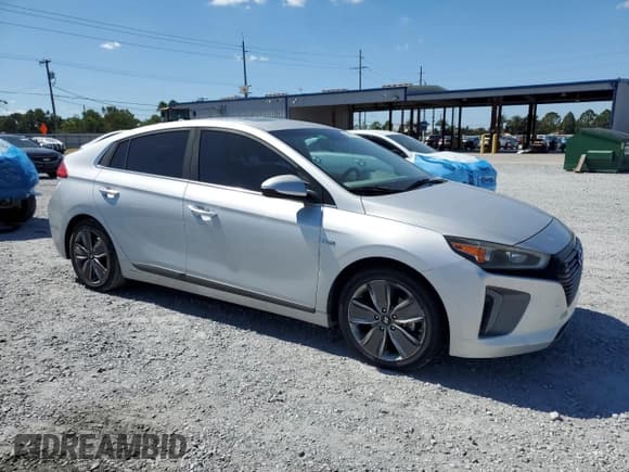 ✅ 2017 Hyundai Ioniq Limited • VIN: KMHC85LC2HU051704 • Lot: 86509735. Listed on Copart with Not provided. Free auction sales archive from the USA and detailed vehicle history report at DreamBid. Image 4.