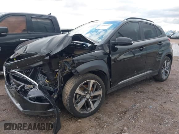 ✅ 2020 Hyundai Kona Ultimate • VIN: KM8K53A51LU513367 • Лот: 43433011. Опубликован ранее на IAAI с пробегом 64 723 миль. Бесплатный доступ к архиву аукционных продаж из США и подробный отчёт об истории автомобиля на DreamBid. Изображение 2.