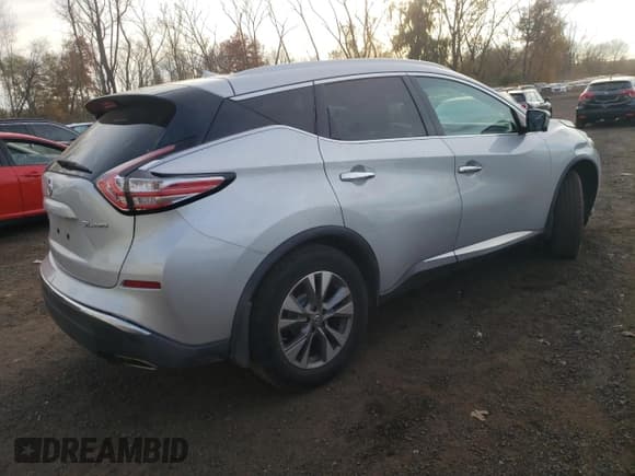 ✅ 2015 Nissan Murano SL • VIN: 5N1AZ2MH9FN263374 • Лот: 90504215. Опубликован ранее на Copart с пробегом 129 066 миль. Бесплатный доступ к архиву аукционных продаж из США и подробный отчёт об истории автомобиля на DreamBid. Изображение 3.