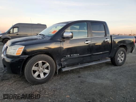 ✅ 2005 Nissan Titan SE • VIN: 1N6AA07AX5N533450 • Лот: 87475884. Опубликован ранее на Copart с пробегом Не указан. Бесплатный доступ к архиву аукционных продаж из США и подробный отчёт об истории автомобиля на DreamBid. Изображение 1.