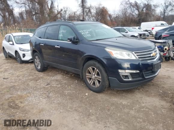 ✅ 2016 Chevrolet Traverse LT • VIN: 1GNKVGKD8GJ139873 • Lot: 43895880. Listed on IAAI with 134,297 mi. Free auction sales archive from the USA and detailed vehicle history report at DreamBid. Image 1.