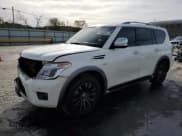 ✅ 2017 Nissan Armada Platinum • VIN: JN8AY2NF0H9302809 • Lot: 89900205. Listed on Copart with 91,629 mi. Free auction sales archive from the USA and detailed vehicle history report at DreamBid. Image 1.