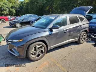 2023 Hyundai Tucson SEL z VIN 5NMJF3AEXPH211117, wystawiony jako Copart lot #71805375 z przebiegiem 25 442 mil mil oraz Szkoda całkowita • Salvage title. Historia ofert i sprzedaży dostępna na DreamBid. Obrazek 1.