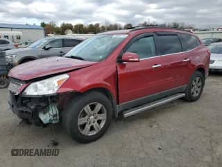 2012 Chevrolet Traverse 2LT с VIN 1GNKVJED5CJ135623, выставлен на аукционе Copart как лот 90591215 с пробегом 92 134 миль миль и Списание • Salvage title. История ставок и продаж доступна на DreamBid. Изображение 1.