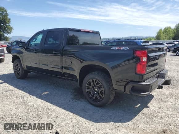 2025 Chevrolet Silverado 1500 Custom z VIN 3GCPKBEK9SG284659, wystawiony jako Copart lot #60167165 z przebiegiem 610 mil mil oraz Szkoda całkowita • Salvage title. Historia ofert i sprzedaży dostępna na DreamBid. Obrazek 2.